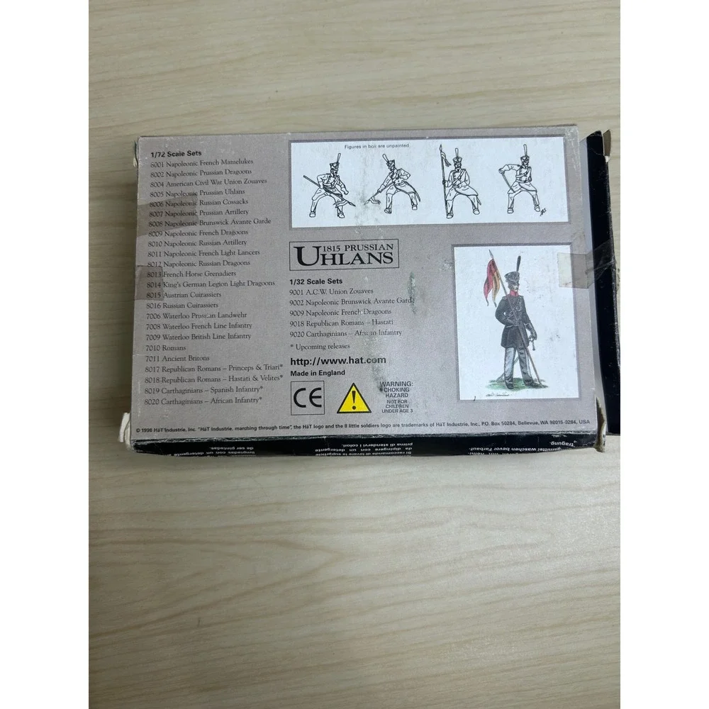 HaT 8005 1815 Prussian Uhlans 1/72 Scale 12 Mounted Figures NapoleonicSoldiers - Picture 2 of 5